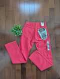 WRANGLER 1980s RED WASH VINTAGE DEADSTOCK COWBOY CUT JEANS