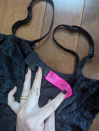 LA SENZA Y2K VINTAGE LACE BUSTIER TOP