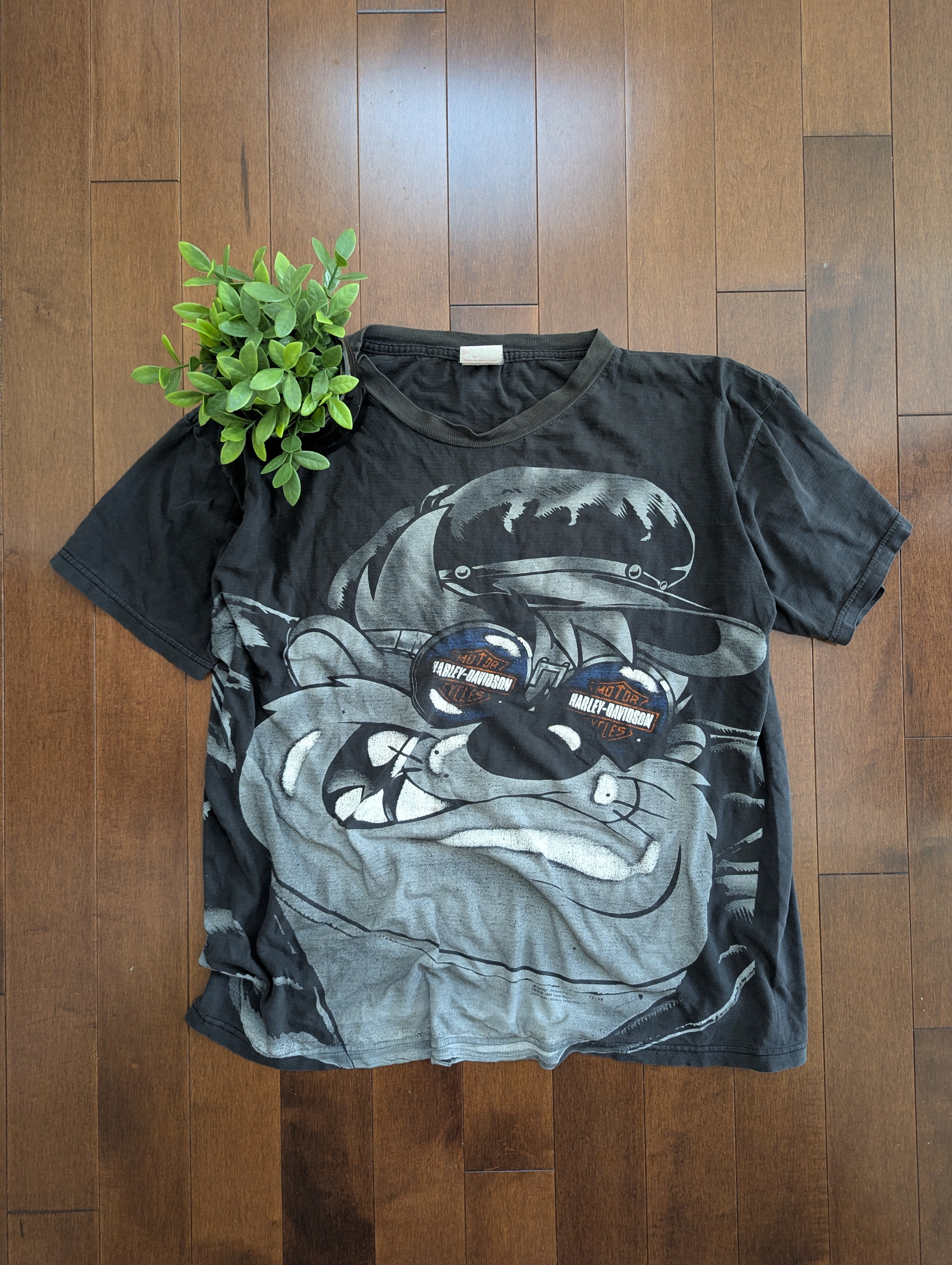 TAZ LOONEY TUNES x HARLEY DAVIDSON VINTAGE GRAPHIC TSHIRT