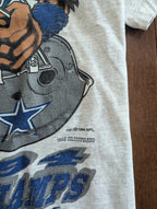 TAZ LOONEY TUNES DALLAS COWBOYS VINTAGE GRAPHIC TSHIRT