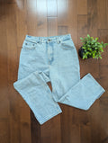 BILL BLASS SLIT DETAIL VINTAGE ANKLE CUT JEANS