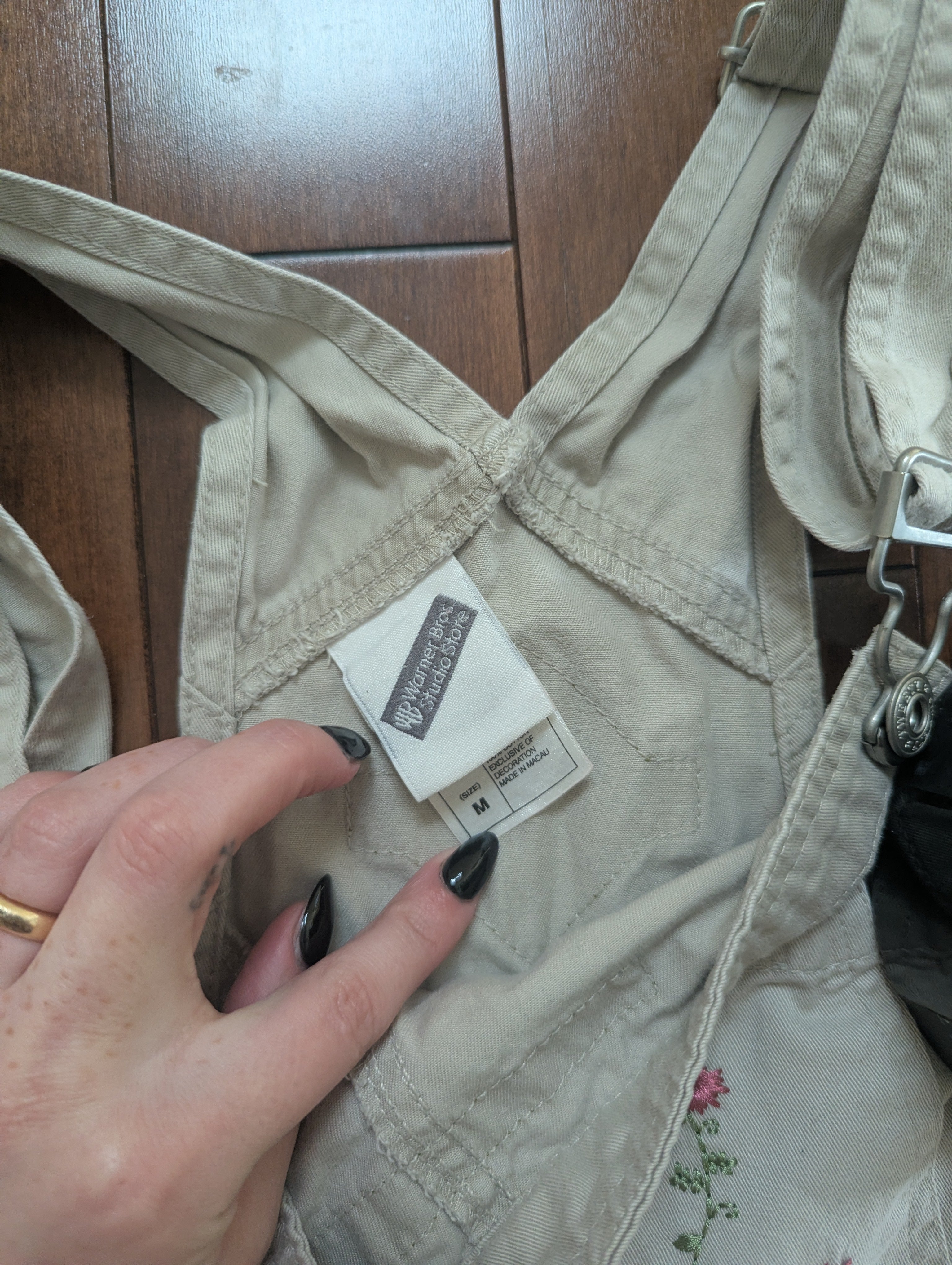 LOONEY TUNES TWEETY VINTAGE CARGO OVERALLS