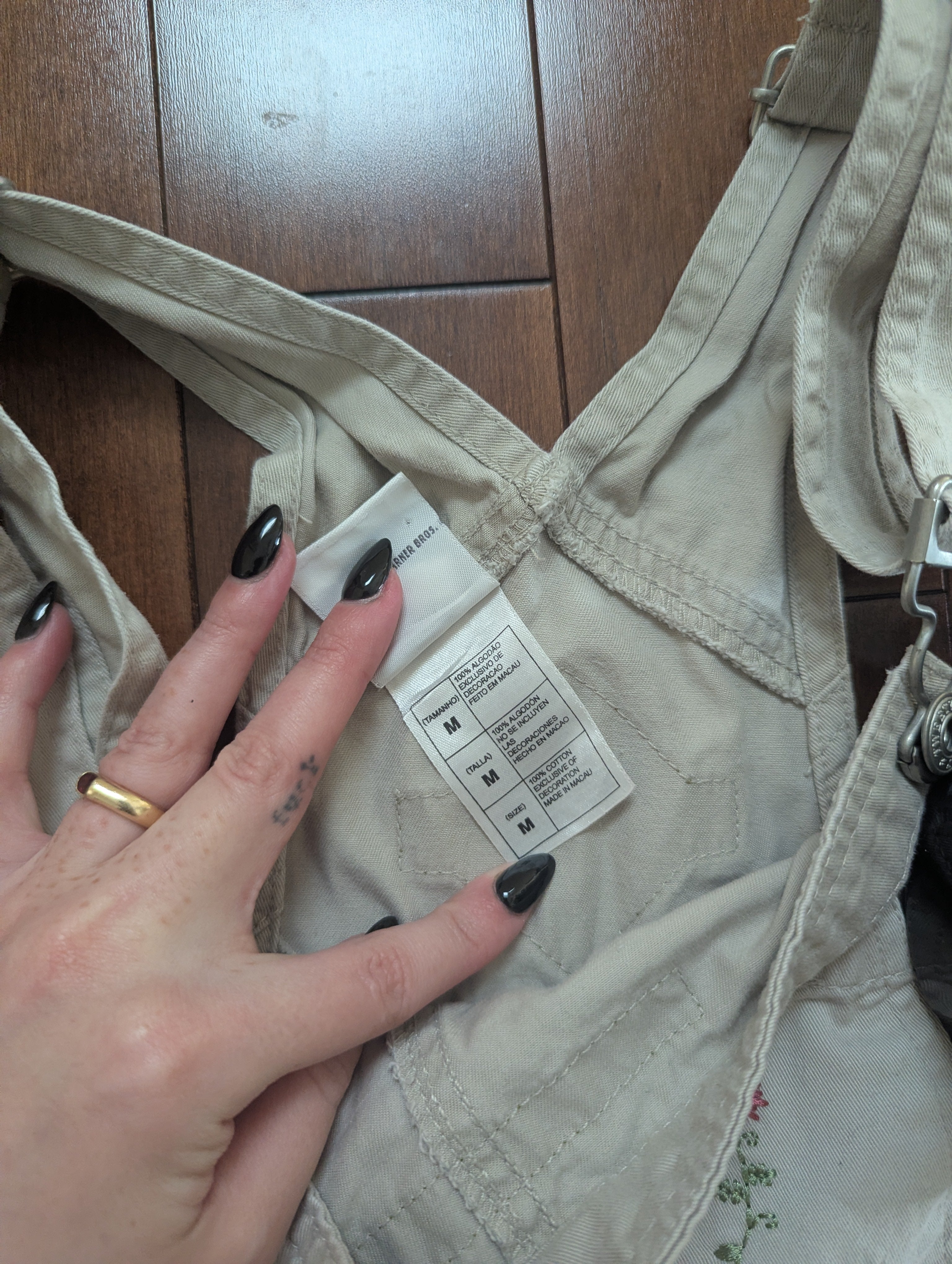 LOONEY TUNES TWEETY VINTAGE CARGO OVERALLS