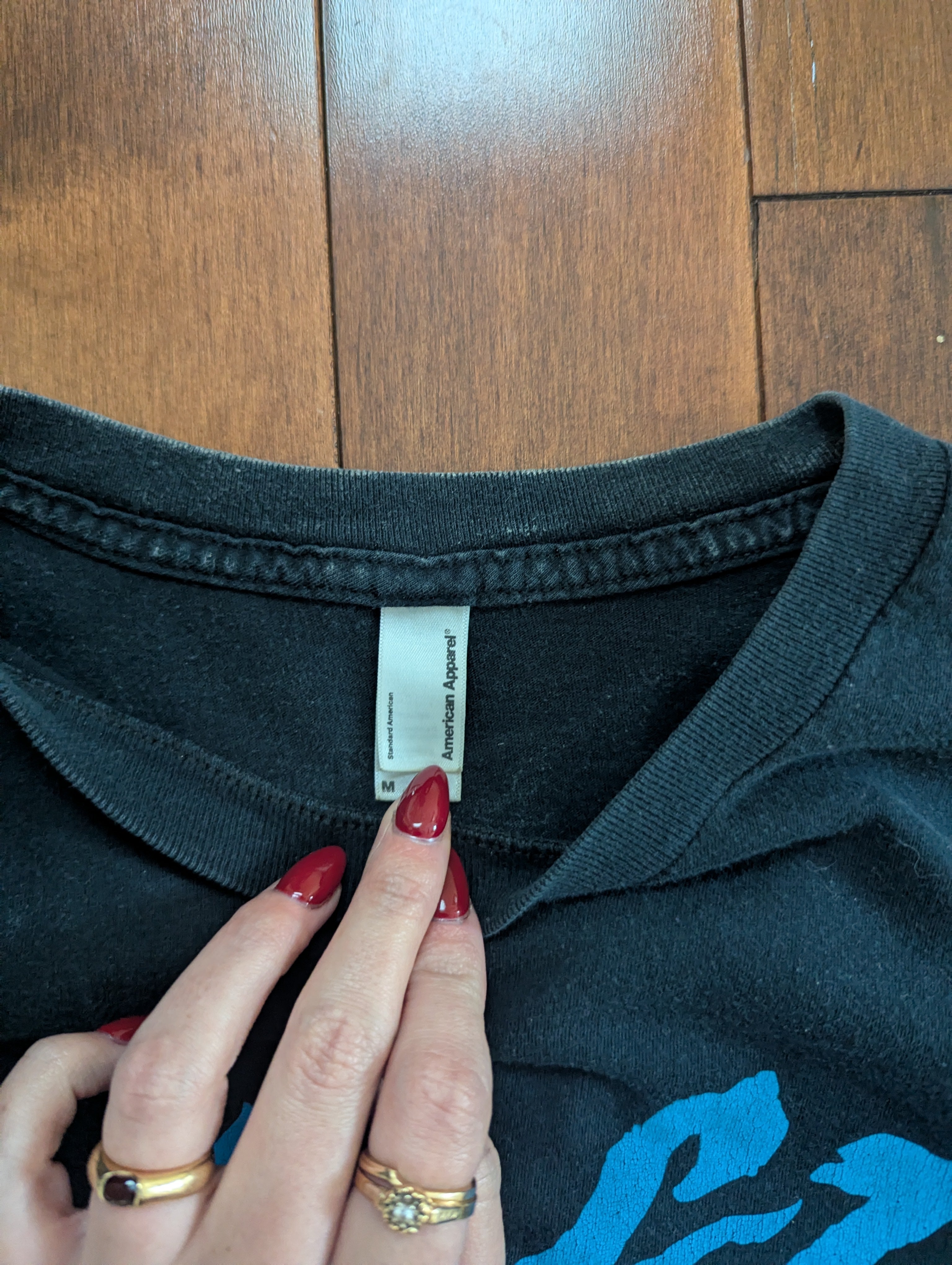 DAFT PUNK 2007 ALIVE TOUR AMERICAN APPAREL Y2K VINTAGE TSHIRT