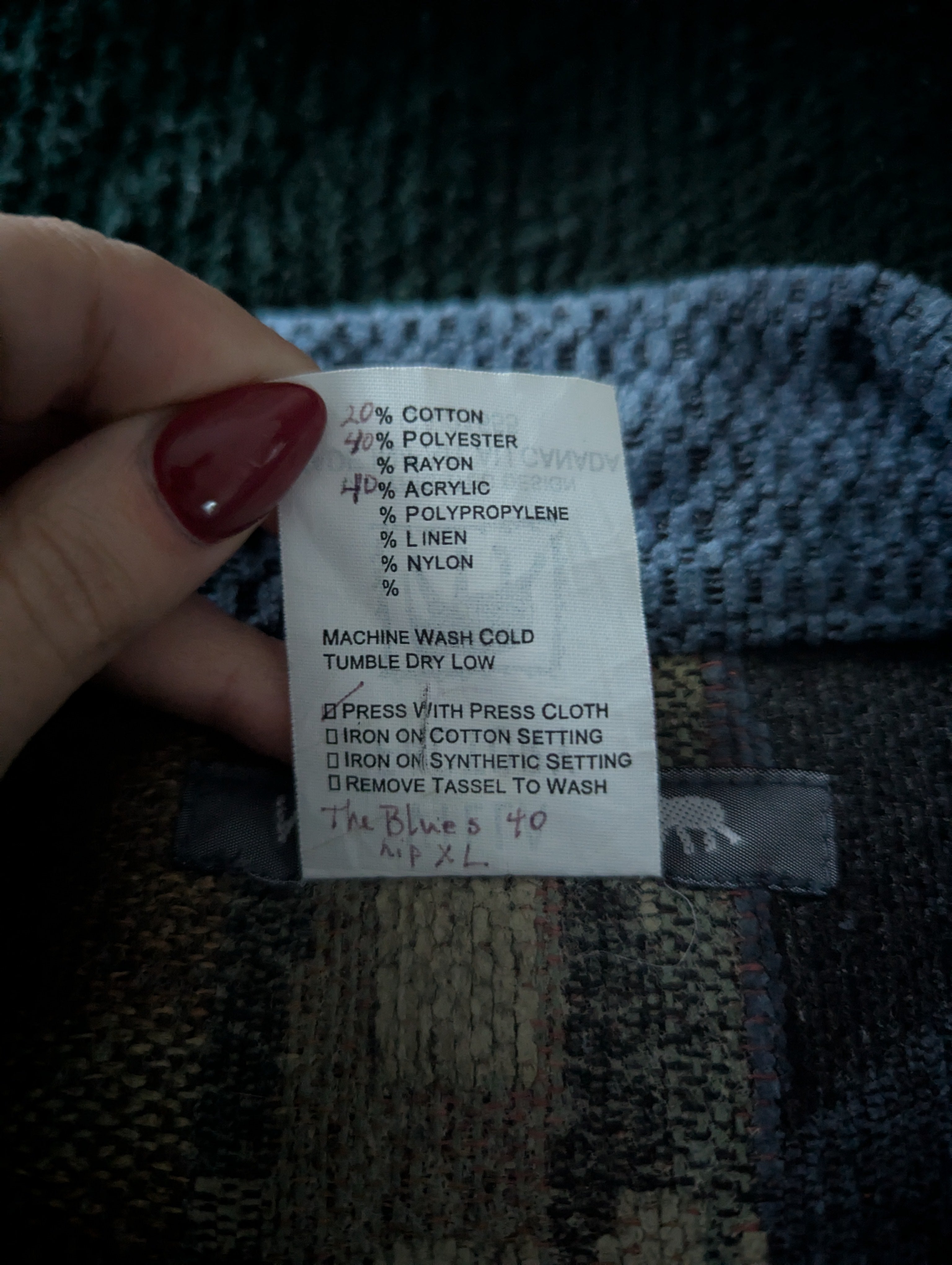 VILLA FACTORY AZTEC PATCHWORK VINTAGE 1990s DENIM JACKET