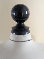 WHIMSY GOTH MOONSTONE BEADED VINTAGE NECKLACE