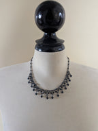 GOTHIC DAINTY BEADED VINTAGE NECKLACE
