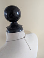 WHIMSY PINK CRYSTAL VINTAGE Y2K NECKLACE