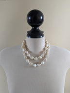 CHUNKY SEA PEARL VINTAGE NECKLACE