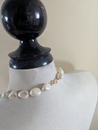 CHUNKY SEA PEARL VINTAGE NECKLACE