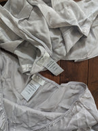 LA SENZA LILAC SILK VINTAGE Y2K SLEEP LOUNGE SET