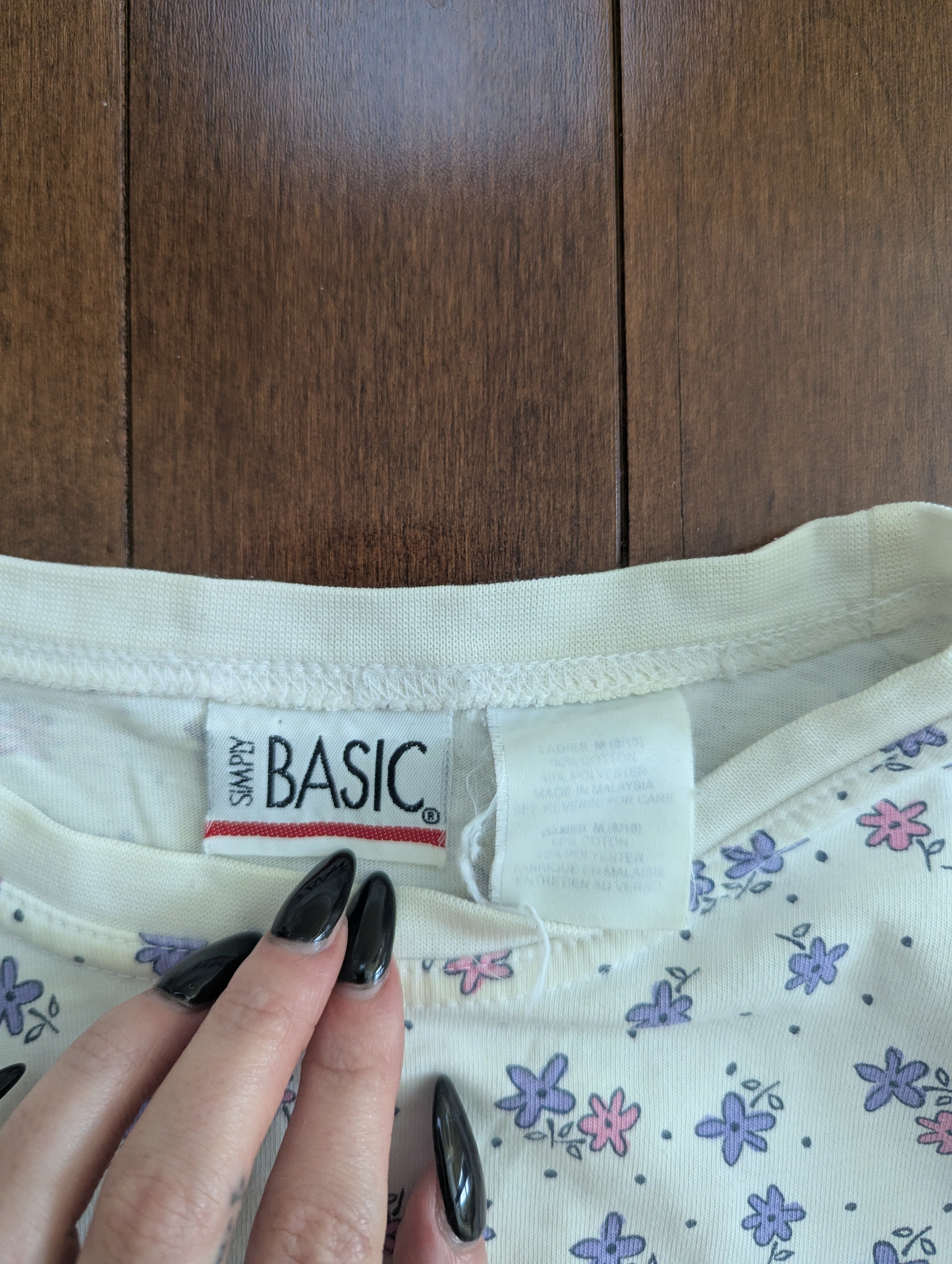 DITSY FLORAL PRINT VINTAGE TSHIRT