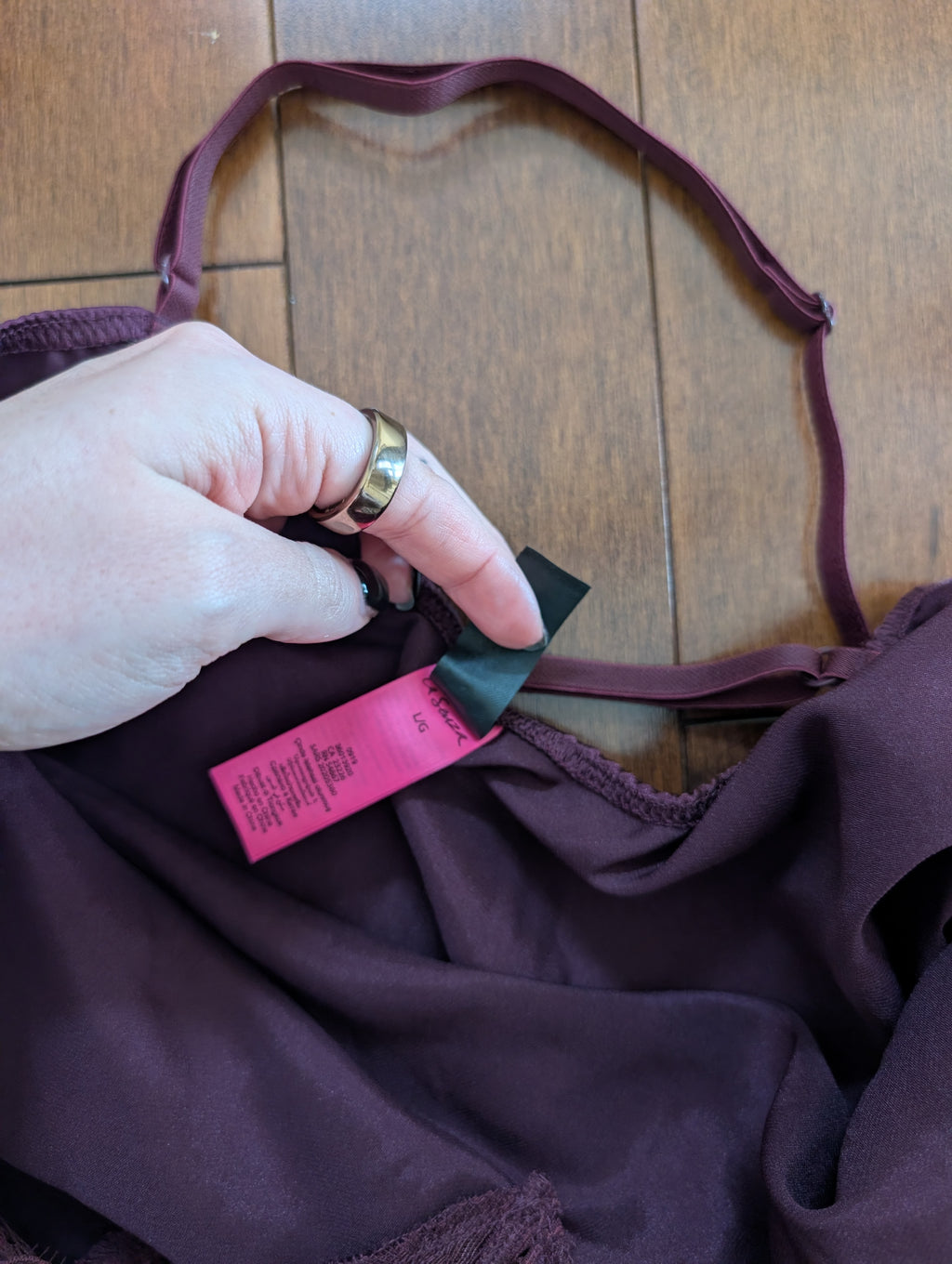 LA SENZA SATIN VINTAGE Y2K SLIP DRESS