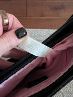 BASIC BLACK VINTAGE Y2K SHOULDER BAG