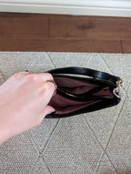 BASIC BLACK VINTAGE Y2K SHOULDER BAG