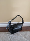 GROMET DETAIL VINTAGE Y2K SHOULDER BAG