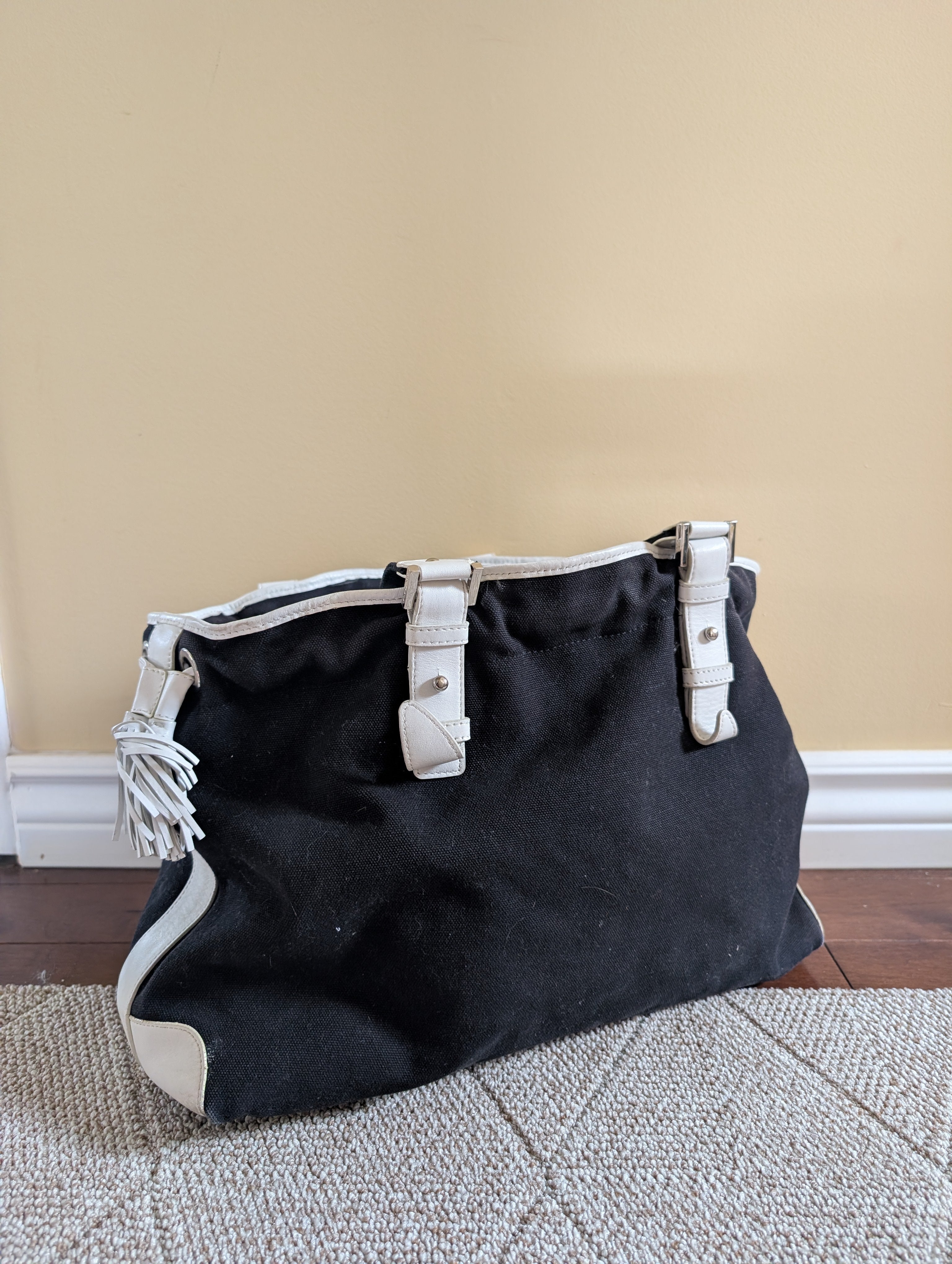 BEBE VINTAGE Y2K 2000s LARGE TOTE BAG