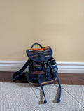 NAVAJO KNIT VINTAGE BOHO MINI BACKPACK