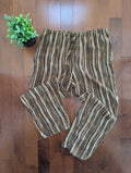 NEUTRAL STRIPE VINTAGE PALAZZO PANTS