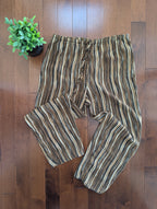NEUTRAL STRIPE VINTAGE PALAZZO PANTS