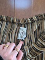 NEUTRAL STRIPE VINTAGE PALAZZO PANTS