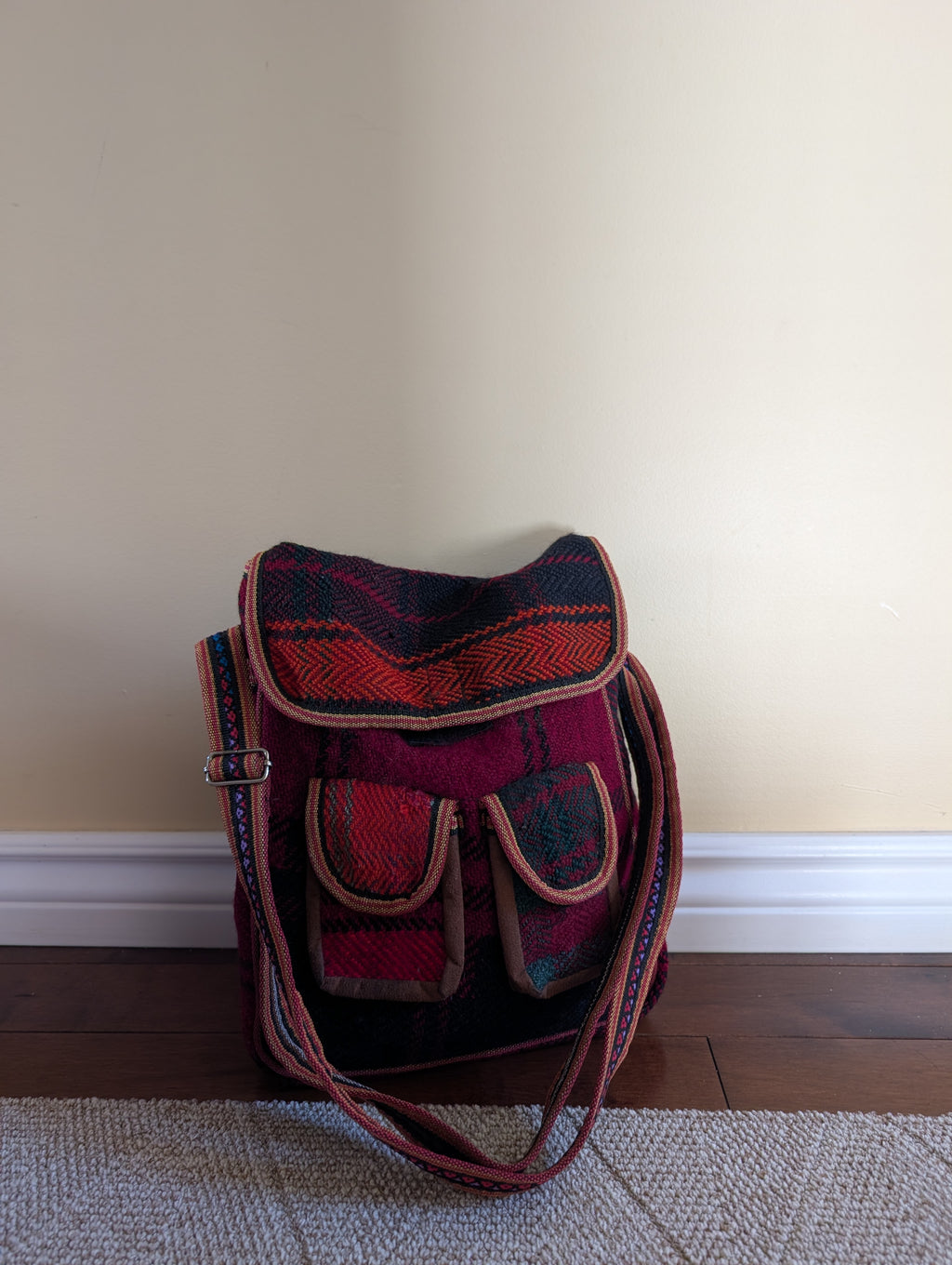 NAVAJO BOHO KNIT VINTAGE SHOULDER BAG