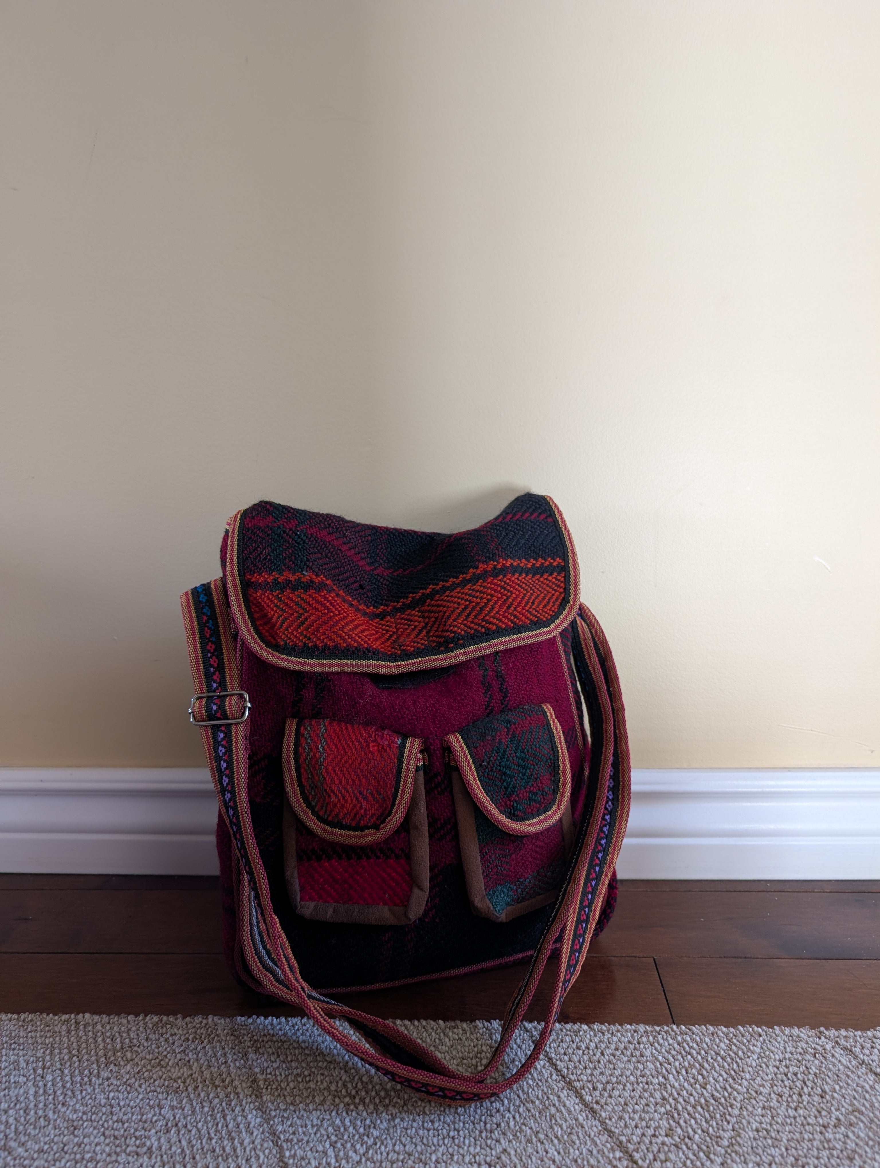 NAVAJO BOHO KNIT VINTAGE SHOULDER BAG