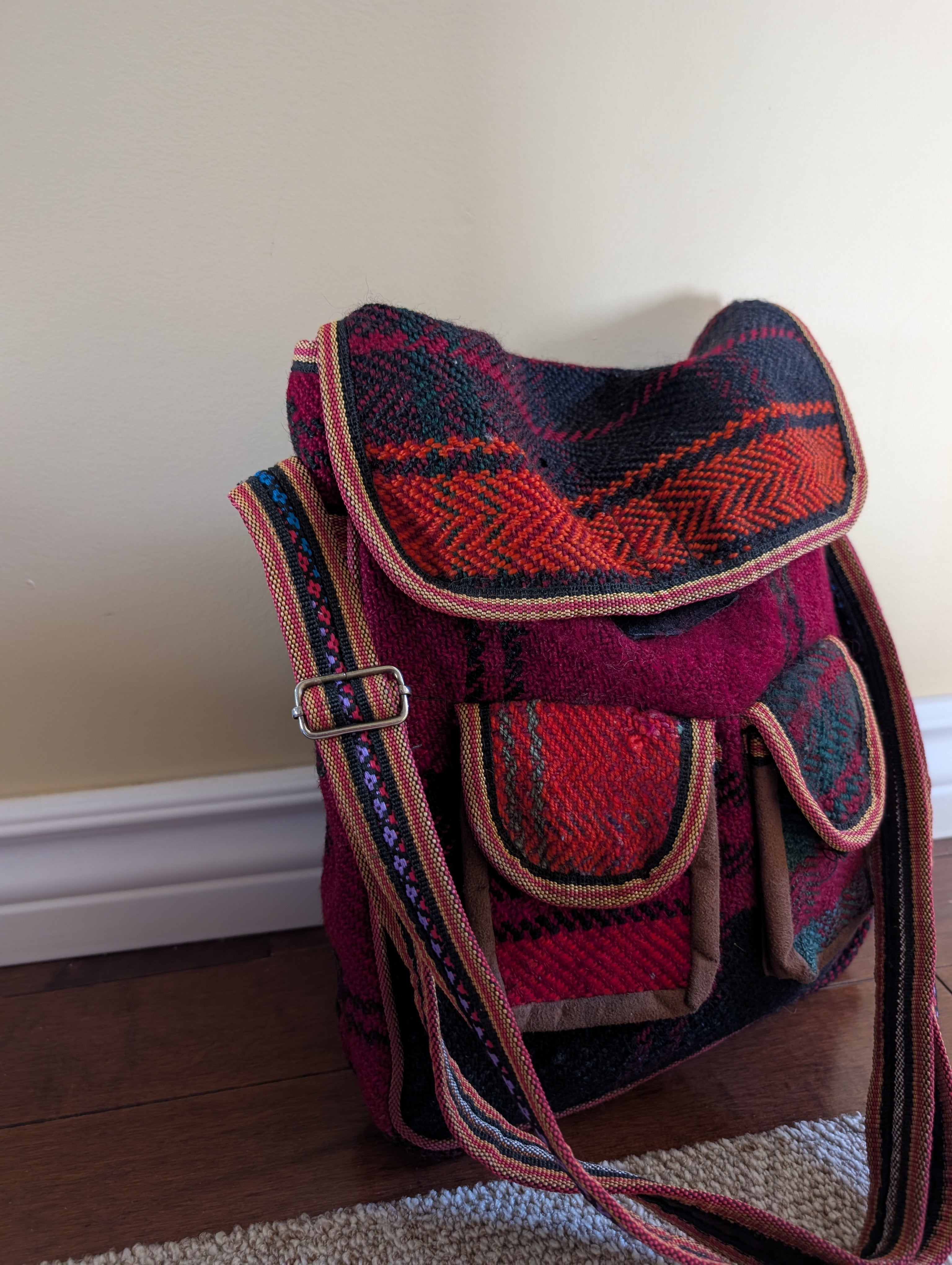 NAVAJO BOHO KNIT VINTAGE SHOULDER BAG