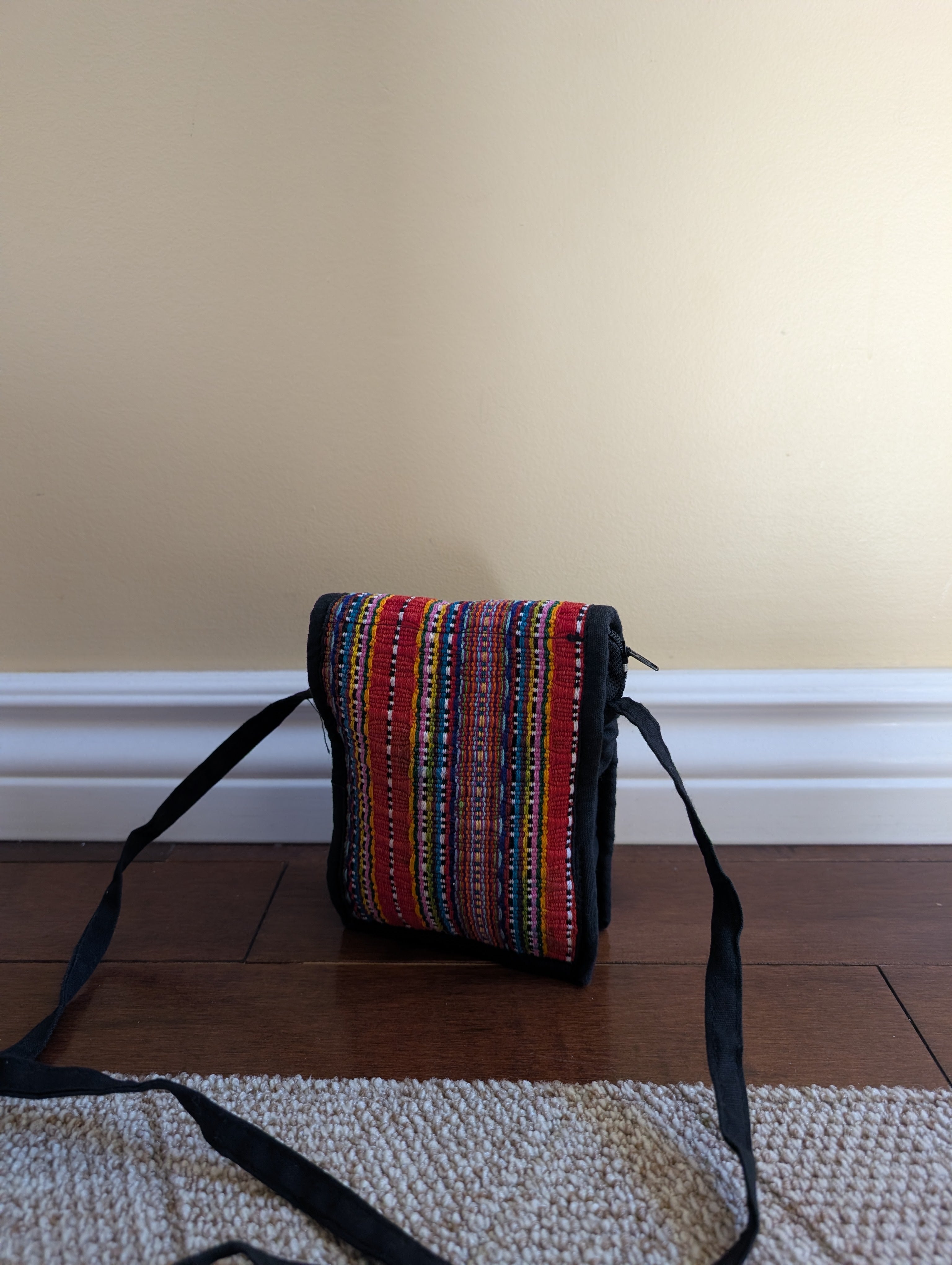NAVAJO BOHO KNIT VINTAGE MINI CROSSBODY BAG