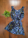 CELESTIAL PRINT Y2K VINTAGE DRESS
