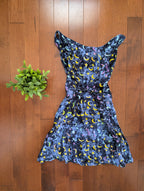 CELESTIAL PRINT Y2K VINTAGE DRESS
