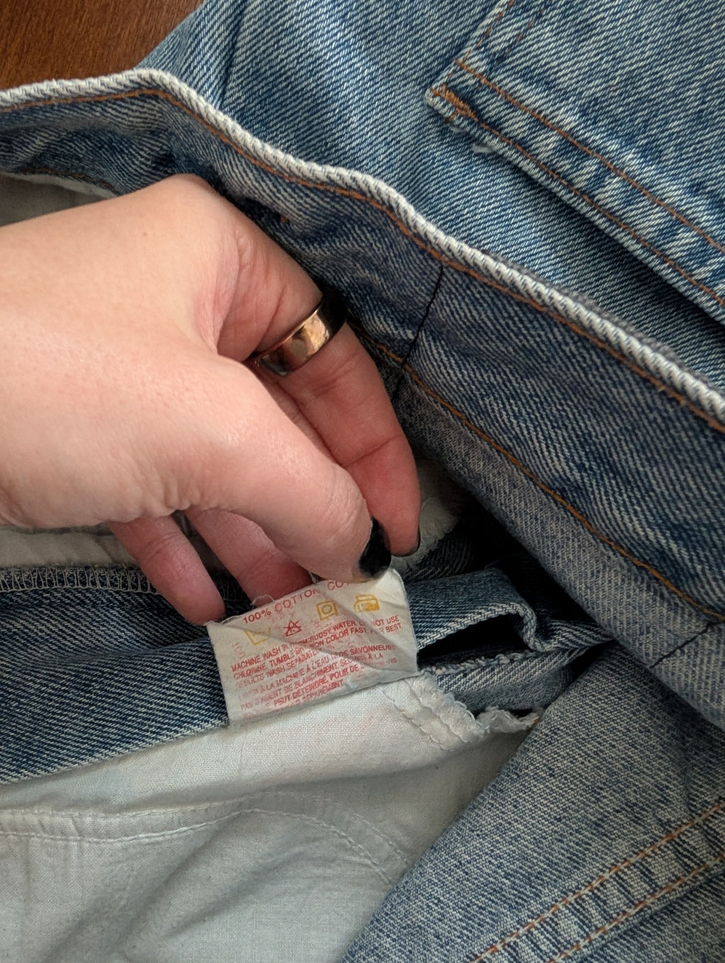 RIDING WEAR VINTAGE 90s JEAN SHORTS