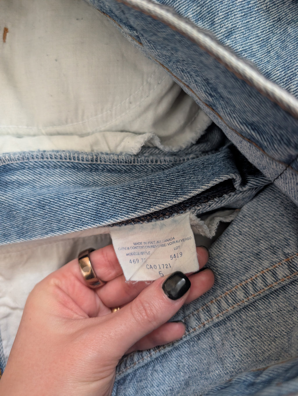 RIDING WEAR VINTAGE 90s JEAN SHORTS