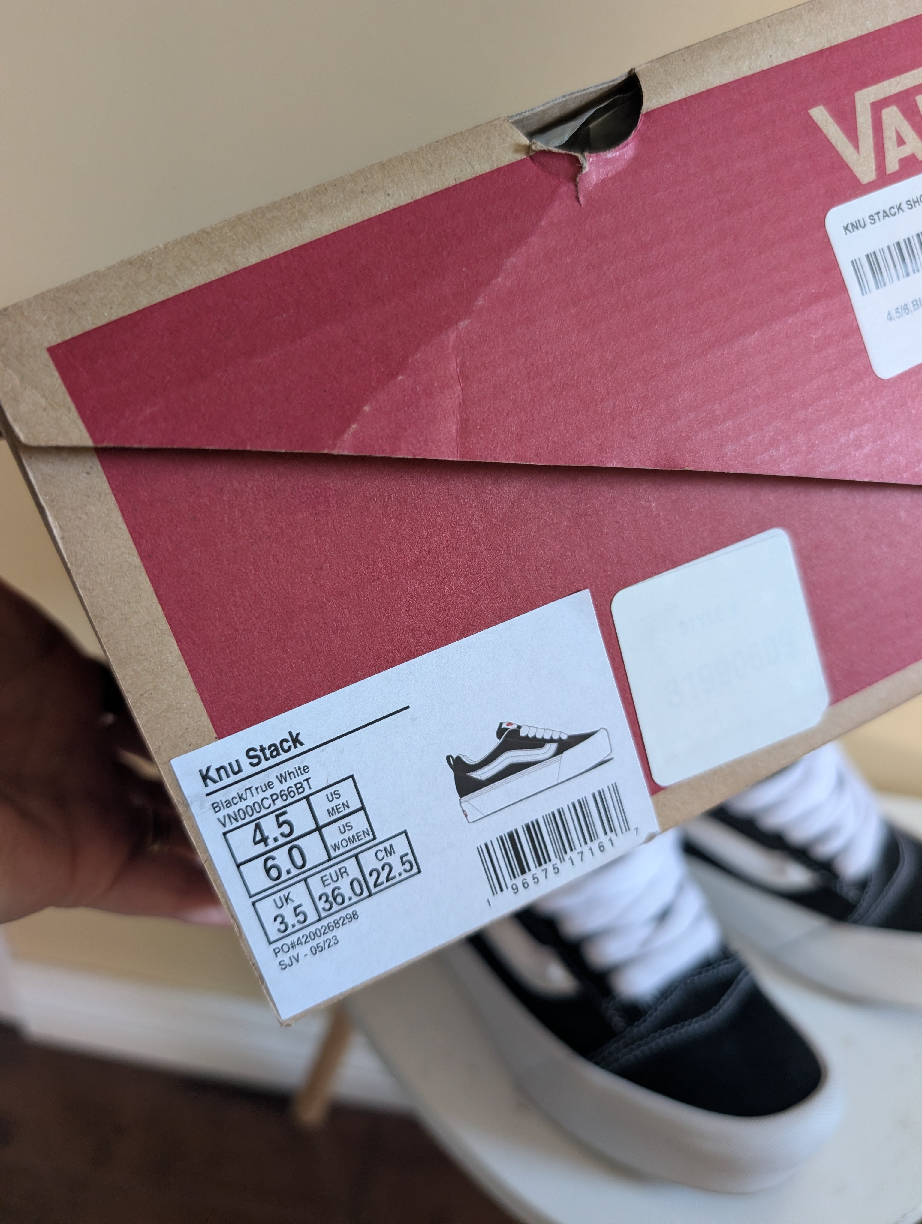 VANS KNU STACK SNEAKERS