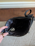 ROOTS 90s LEATHER VINTAGE CROSSBODY BAG