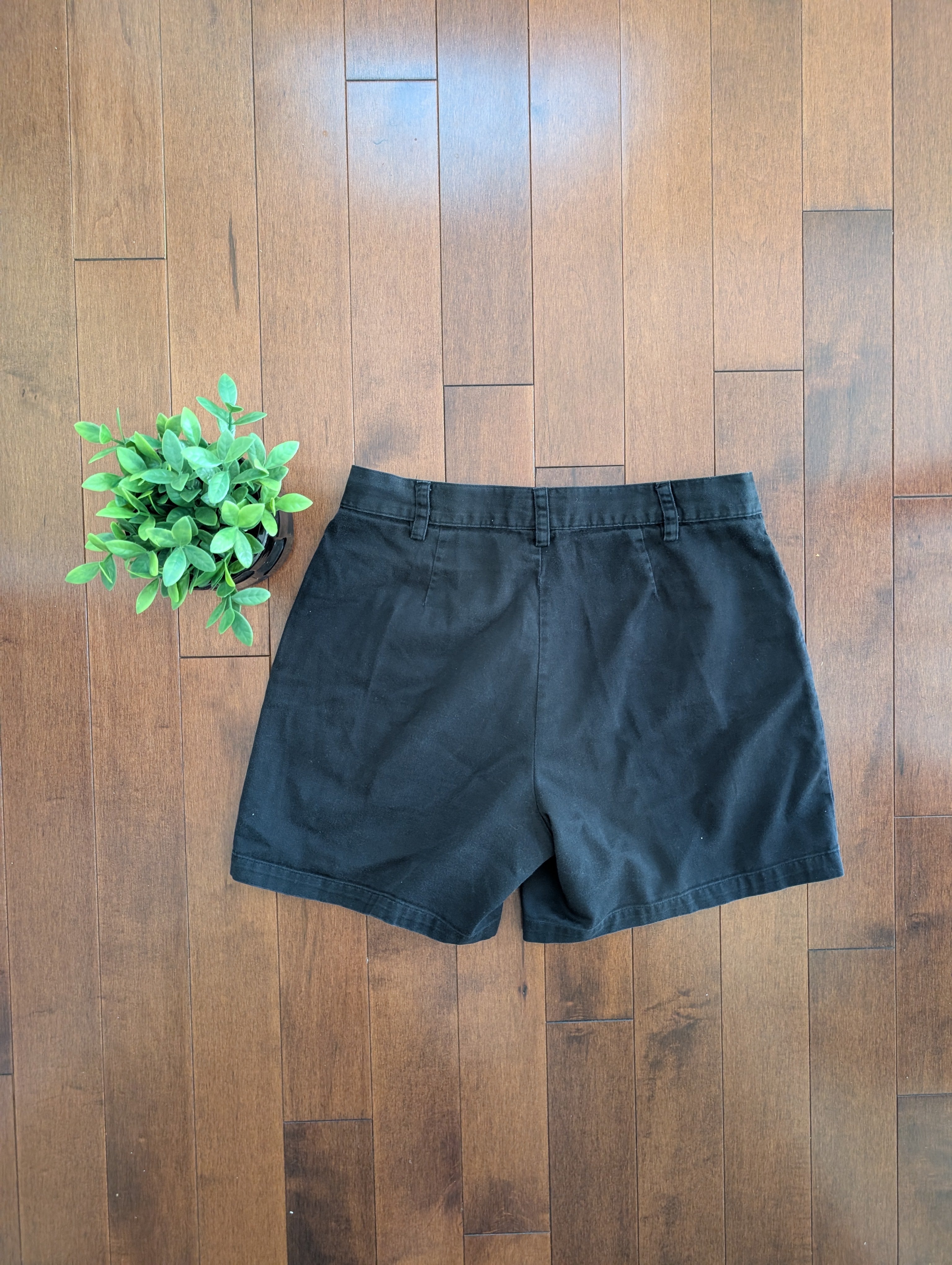CHEROKEE VINTAGE Y2K BLACK TROUSER CARGO SHORTS