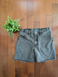 FADED BLACK VINTAGE JEAN SHORTS