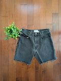 90s BLACK WASHED VINTAGE JEAN SHORTS