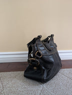 ALDO Y2K VINTAGE BUCKLE DETAIL SHOULDER BAG