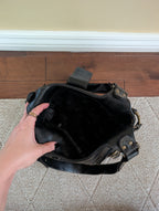 ALDO Y2K VINTAGE BUCKLE DETAIL SHOULDER BAG