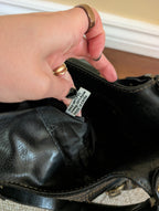 ALDO Y2K VINTAGE BUCKLE DETAIL SHOULDER BAG