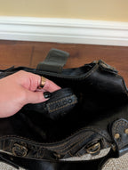 ALDO Y2K VINTAGE BUCKLE DETAIL SHOULDER BAG