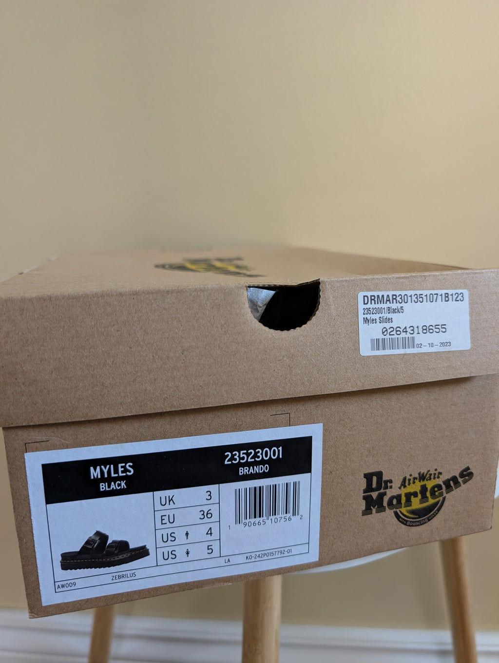 DR MARTENS MYLES SLIDE SANDALS