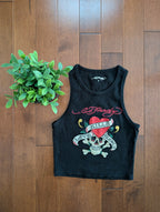 ED HARDY LOVE KILLS SLOWLY Y2K VINTAGE TANK TOP