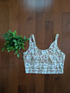 DITSY FLORAL VINTAGE BRALETTE TOP