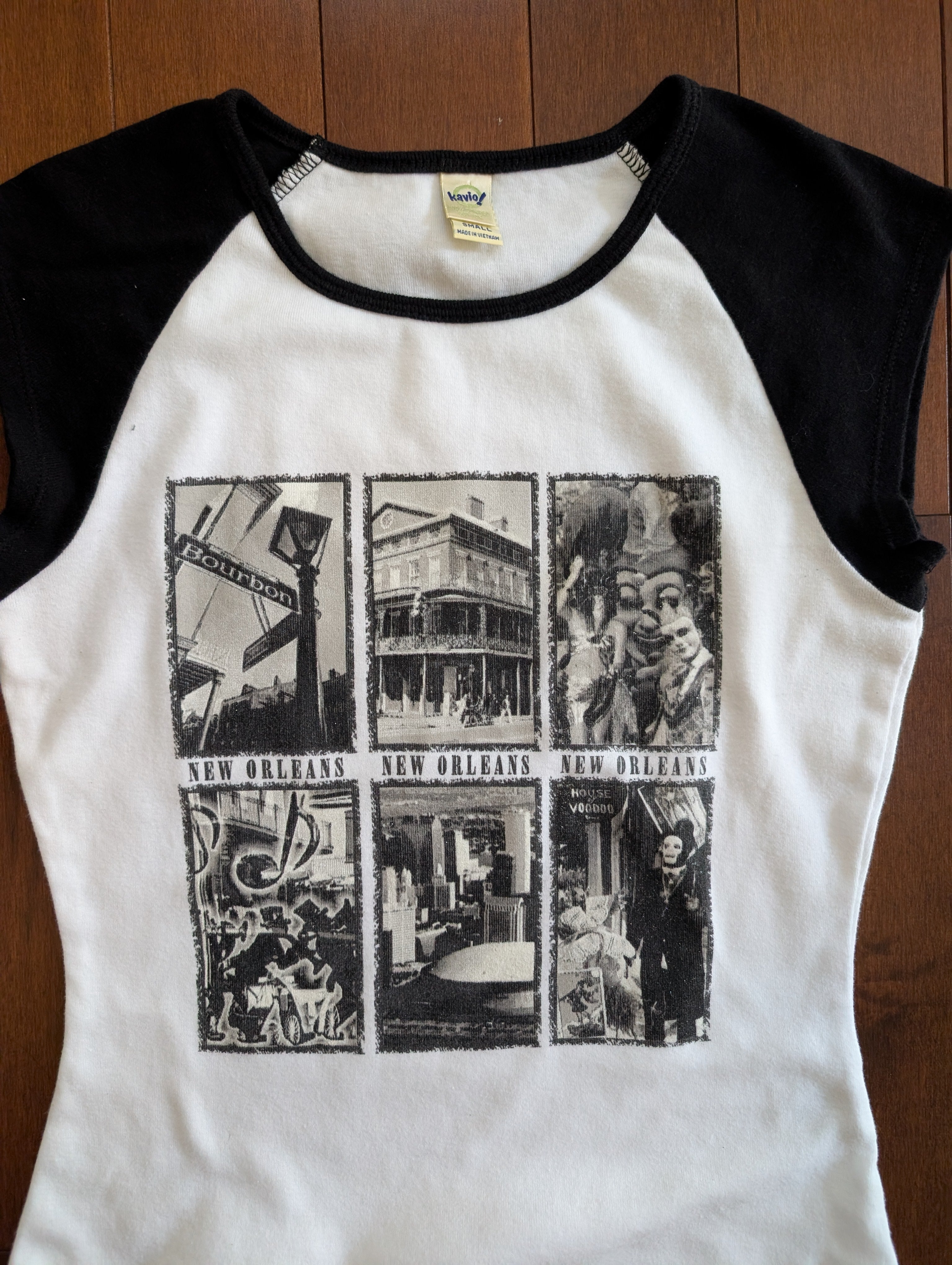 NEW ORLEANS Y2K PHOTOGRAPH BABY TEE
