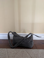 GREY DENIM Y2K VINTAGE MINI SHOULDER BAG