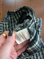 90s CLUB MONACO RAYON GINGHAM SHORTS