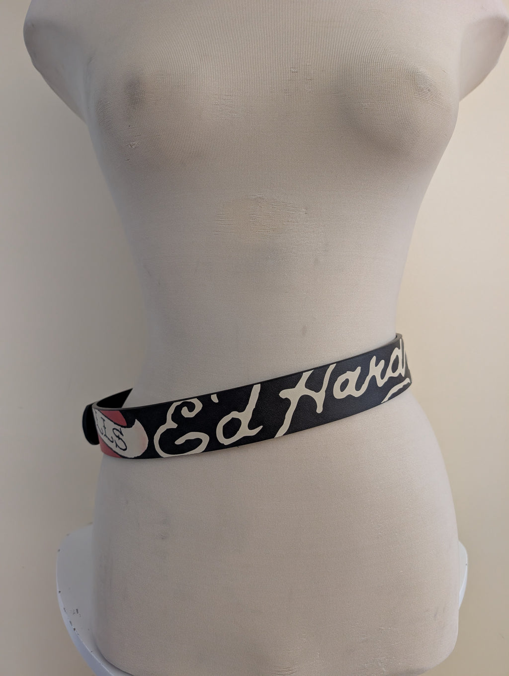 Y2K ED HARDY TATTOO PRINT BELT