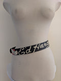 Y2K ED HARDY TATTOO PRINT BELT